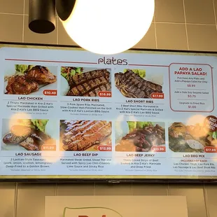 Kra Z Kai's Best Lao Bbq Menu 09.24.22
