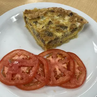 Ham and Cheese Quiche