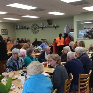 Packed for Sunday lunch