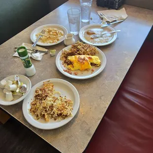 Left all this food. They charged us for full meal. No discount for their lying and inability to cook good food.