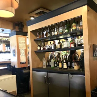 Bar at entrance while you wait