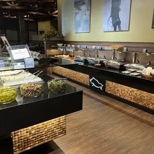 Great salad and hot bar