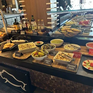 interior, salads