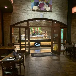 entrance