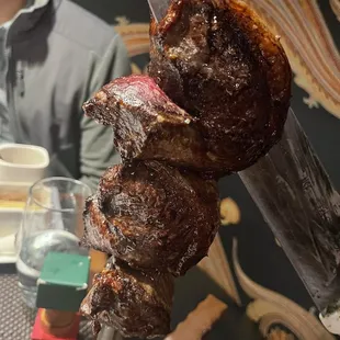 steak, food