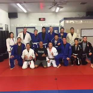 Seminar with my Bjj professor Charuto !!