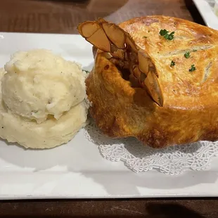 Lobster Pot Pie (winter menu)