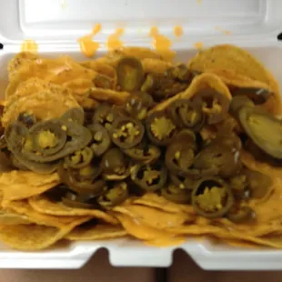 Platter nachos