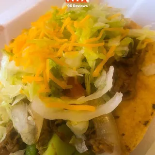 Beef Tostada