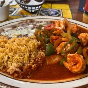 Camarones a la diabla