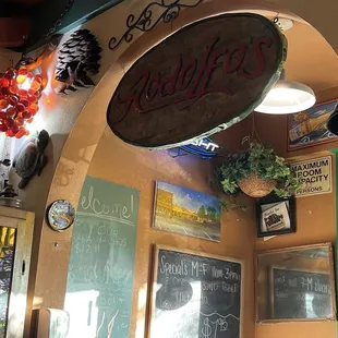 Lots of interesting decor throughout