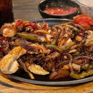 a plate of food