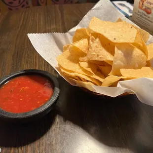 Salsa and Chips