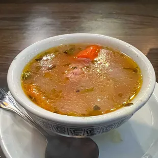 Sopa de Albondigas
