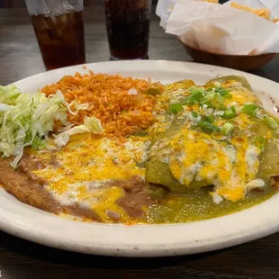 Seafood Enchilada