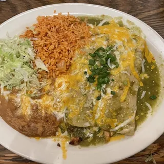 Seafood Enchiladas