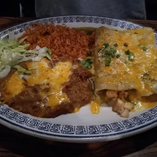 Seafood Enchiladas