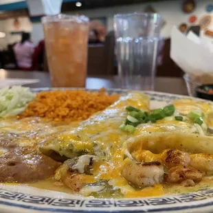 Seafood Enchiladas