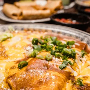 Combination plate 1 item Cheese Enchilada, no rice.