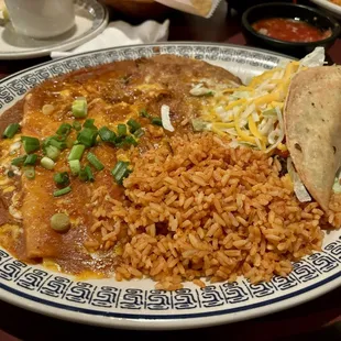 Enchilada &amp; Taco (crispy)