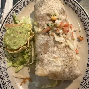Carne Asada burrito