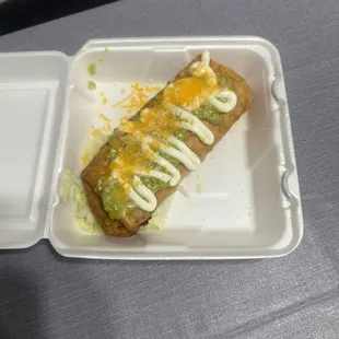 Chicken Chimichanga