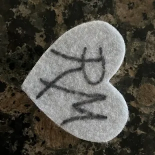 Valentine's Day badge