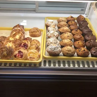 a variety of pastries