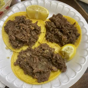 Barbacoa tacos