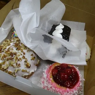 When we opened up our cute little box!