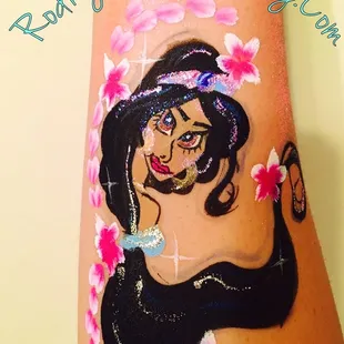 Princess Jasmine Arm Design!