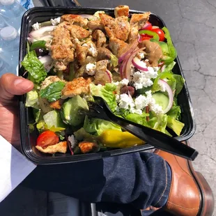 Greek Chicken Salad