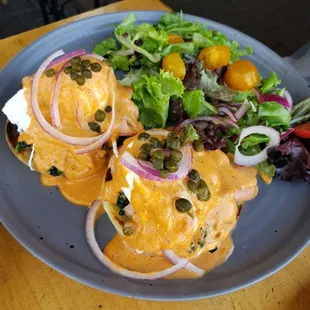 Lux Benedict. My favorite out of the 4 entries we tried.