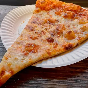 Plain pizza slice, $3 + tip
