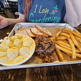 Chopped Brisket Sandwich