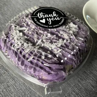 Ube tiramisu