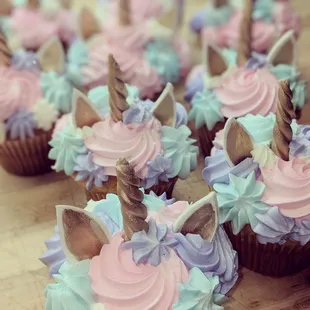 Custom Unicorn Cupcakes