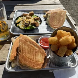 Cubano Sammies.  Delish!