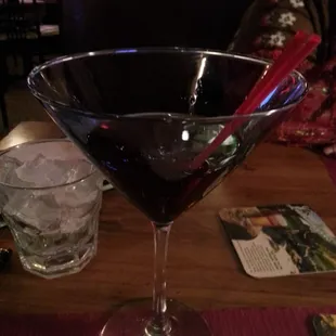 Pomegranate martini