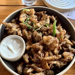 Crispy Maitake Mushrooms