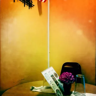 A corner of the restro.