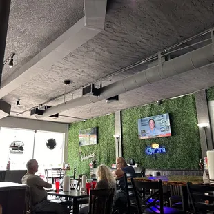 the interior of a restaurant