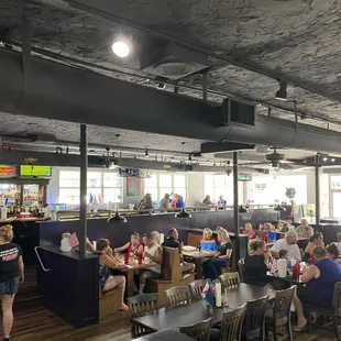 Restaurant/bar area of Roger That