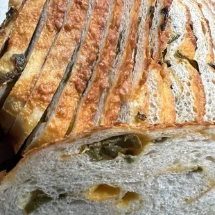 Jalapeño cheddar sourdough