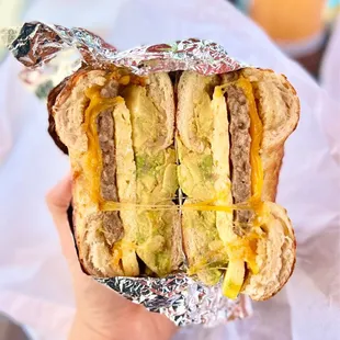 Ultimate Combo Breakfast Sandwich