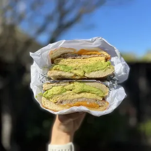 Ultimate Combo Breakfast Sandwich