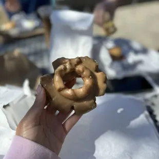 Old Fashioned Maple Donut