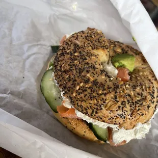 bagels, bagel, food