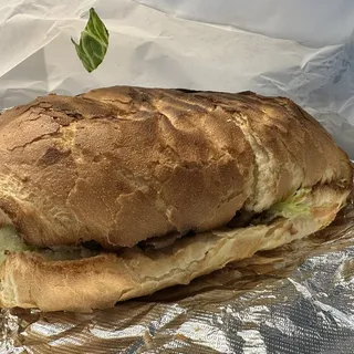 Hot Pastrami Sandwich