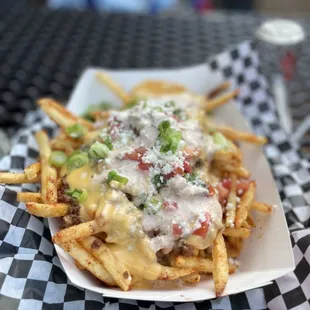 Frog fries. Spicy, filling and massive.